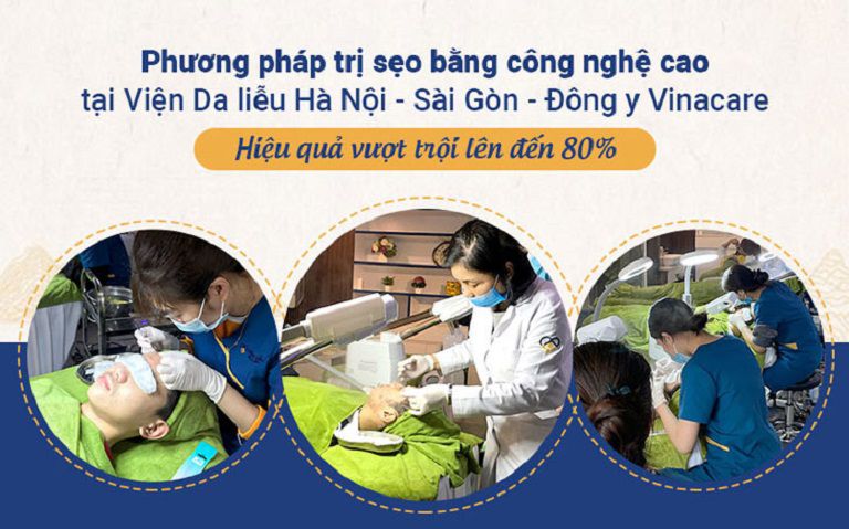 Viện da liễu Hà Nội - Sài Gòn là đơn vị áp dụng công nghệ trị sẹo tiên tiến hiện đại trong điều trị