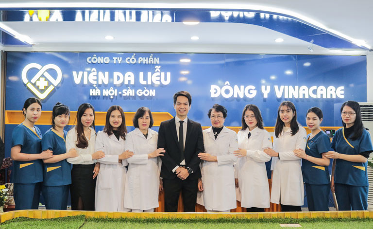 Phòng khám Viện Da liễu Hà Nội - Sài Gòn - Nơi tập trung các chuyên gia da liễu giàu kinh nghiệm